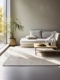 Hanse Home Jute tapijt, natuurlijk woonkamertapijt, handgeweven en milieuvriendelijk, boho-natuurlijke vezels, jute tapijt voor woonkamer, slaapkamer, eetkamer, hal, keuken, natuurlijk wit ivoor, 160