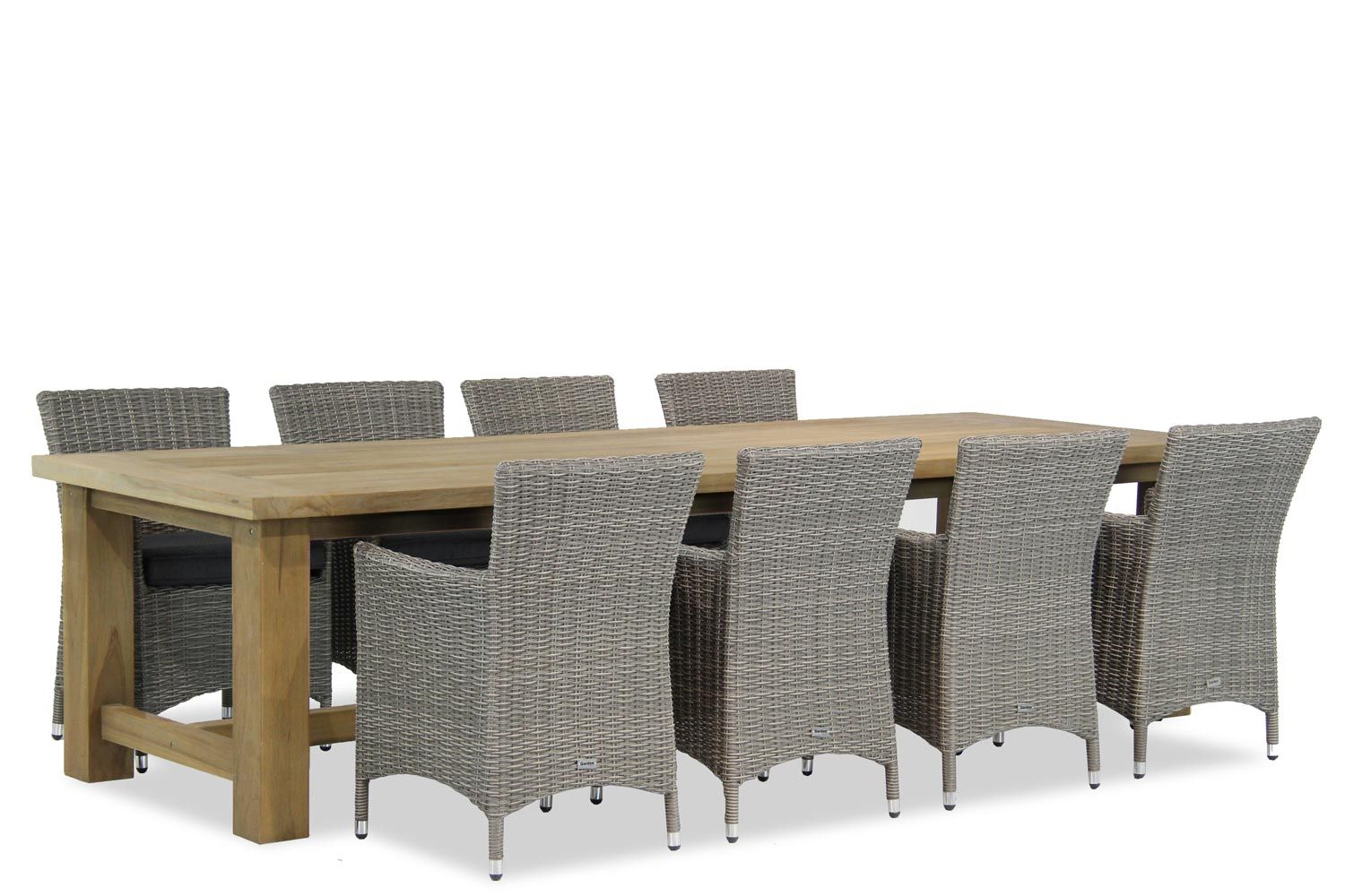 Garden Collections Dublin/Fourmile 300 cm dining tuinset 9-delig - 7423606039008