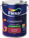 FLEXA Creations Muurverf - Extra Mat - Mengkleuren Collectie - 5 liter
