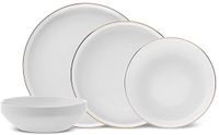 Karaca Stream Saturn - New Bone Serviesset – 24 Delig – 6 Personen – Goud