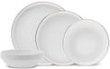 Karaca Stream Saturn - New Bone Serviesset – 24 Delig – 6 Personen – Goud