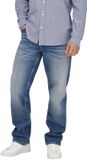Only & Sons Heren Jeans Broeken regular/straight Fit Blauw 38W / 32L Volwassenen