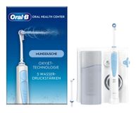 Oral-B Oxyjet Health Center Advanced Monddouche - Elektrische Tandenborstel met Monddouche - Wit/Blauw