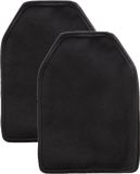 Secret de Gourmet 5Five Wijnfles koeler/koelelement hoes - Set van 4x stuks - zwart
