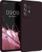 kwmobile telefoonhoesje geschikt voor Samsung Galaxy A53 5G - Hoesje met siliconen coating - Smartphone case in braam