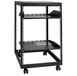 StarTech Latios Serverrack - 15U Open Frame 4-Post - Verstelbare Diepte 38–102 cm - Zwart