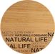 Bergner Snijtafel RONDE 30X1.5CM BAMBÚ NATURAL