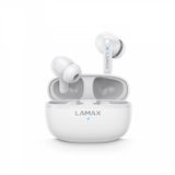 Lamax Clips1 Play Headset Draadloos In-ear Oproepen/muziek USB Type-C Bluetooth Wit