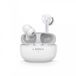 Lamax Clips1 Play Headset Draadloos In-ear Oproepen/muziek USB Type-C Bluetooth Wit