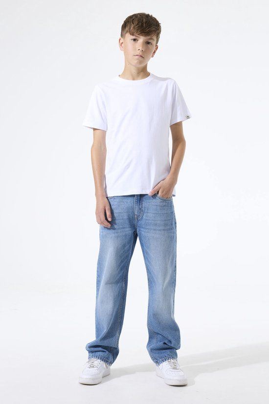 GARCIA Ilyano Jongens Straight Fit Jeans Blauw