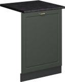 Vicco Fame-Line Vaatwasserfrontpaneel – 60 cm, WB Antraciet Groen-Goud Landhuis