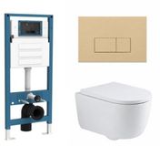QeramiQ Dely Swirl Toiletset