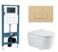 QeramiQ Dely Swirl Toiletset