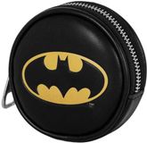 Batman Karactermania DC Comics Batman Batsignaal Cookie Portemonnee Heren Dames Geldbeugel Zwart