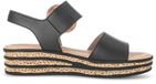 Gabor Dames Sandalette in schwarz