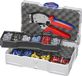 Knipex Twistor16 krimptang assortiment voor adereindhulzen met kunststofkraag - 979013