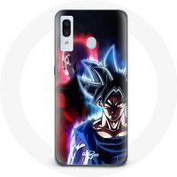 Maniacase Hoesje voor Samsung Galaxy A40 Anime Dragon Ball Goku en Jiren