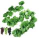 Hecaty 87ft/26m Kunstmatige Wijnstokken met 3 Strengen Hangende Plant Grote Bladeren Garland voor Bruiloft Feest Winkel Woondecoratie Binnen Buiten