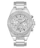 Guess Fury GW0899G1 Horloge - Staal - Zilverkleurig - Ø 47 mm