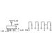 Bourns 4608X-102-331LF Réseau de résistances 330 Ω THT SIP-8 0.3 W 1 pièce