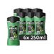 Axe 3-in-1 Douchegel Anti-Hangover Body, Haar & Gezicht, 6-Pack (6 x 250 ml)