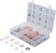 BGS Assortiment afdichtringen koper, aluminium, nylon 250-dlg