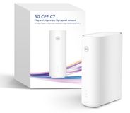 Merkloos 5G SIM-router - Wi-Fi 6 Ax3000 - 5,8 Gbps - 2x Gigabit LAN - Wit