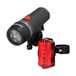 Led-verlichtingsset voor en achter voor fiets/scooters, werkt op batterijen.