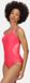 Regatta Active maillot de bain - femmes - séchage rapide - col rond bas - Rose