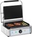 Royal Catering Dubbele Contactgrill - Glad - 2 x 2200 W - Zilver