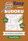 Large Print Sudoku for Seniors & Adults - Easy Level 2