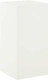 vidaXL Plantenstandaard Wit 30 x 30 x 60 cm Staal