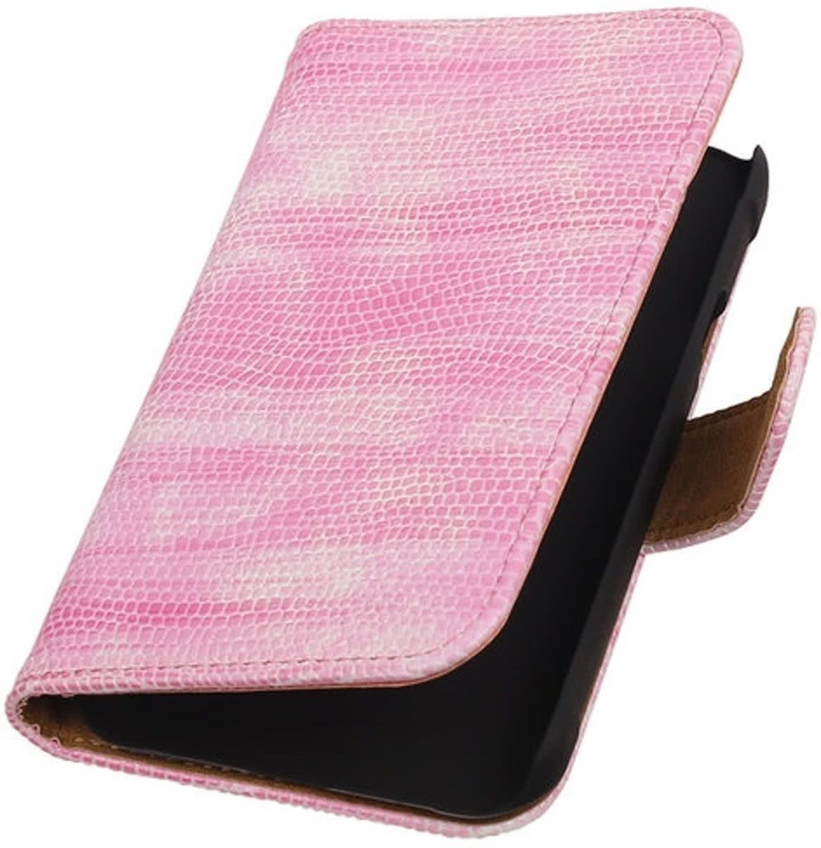 Best Cases Samsung Galaxy Xcover 3 Bookstyle Wallet Hoesje Mini Slang Roze - Cover Case Hoes