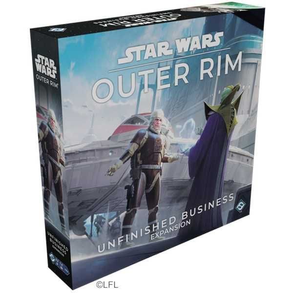 Fantasy Flight Games Star Wars Outer Rim: Unfinished Business Expansion - Board Game - English Version