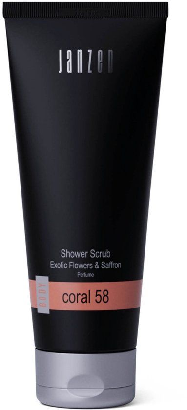 Janzen Shower Scrub Exotic Flowers & Saffron 200ml