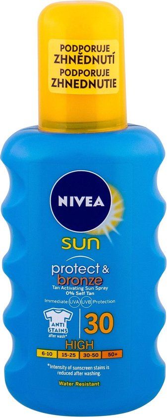 Nivea Sun Protect & Bronze Sun Spray SPF 30 - 200ml