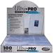 Ultra Pro Silver Series Pages 9-Pocket
