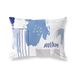 BonaMaison Willekeurig Patroon Decoratieve Kussensloop, Kussenhoezen Bank, Decoratieve Kussenhoesjes, Kussensloop; Sofa, Slaapkamer, Kantoor, Auto 35x50 Cm - Ontworpen en vervaardigd in Turkije
