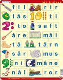 Larsen Legpuzzel Leren Lezen Noors - Jouet éducatif 23 pièces