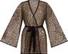 Hunkemöller Kimono Leopard Zwart