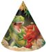 Haza Dinosaurus thema feesthoedjes - 24x - papier/karton - Dino kinderfeestje