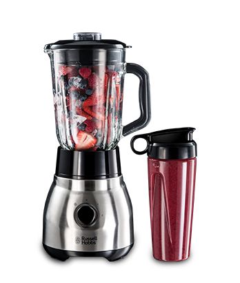 Russell Hobbs 23821-56 Blender - 1.5L - 600W - Black & Stainless Steel