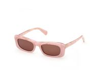 Max &co MO0154 Vrouwen Zonnebril Roze/textuur