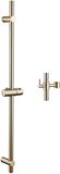 FortiFura Calvi Glijstang - 90cm - geborsteld messing (goud)