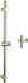 FortiFura Calvi Glijstang - 90cm - geborsteld messing (goud)