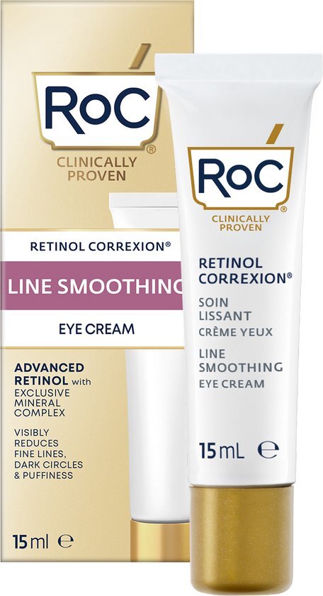 ROC Retinol correxion line smoothing eye cream