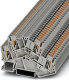 Phoenix Contact 3209604 Klem 2-etages 5.2 mm Snelaansluiting Grijs 50 stuk(s)