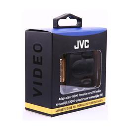 JVC ADAPTER. FEMALE HDMI TO MALE DVI. GOLD-PLATED CONN