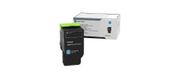 Lexmark 78C0U20 Cyan Ultra High Yield Toner Cartridge
