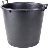 TOOLLAND Speciekuip - 125 L - Zwart - Kunststof - Met handvatten